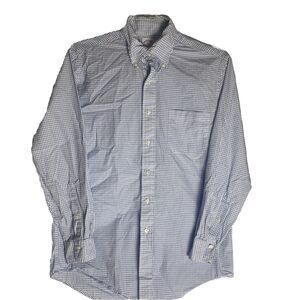 Brooks Brothers Button Down Men’s Shirt Size 15-33 Preppy Collared Blue Cotton